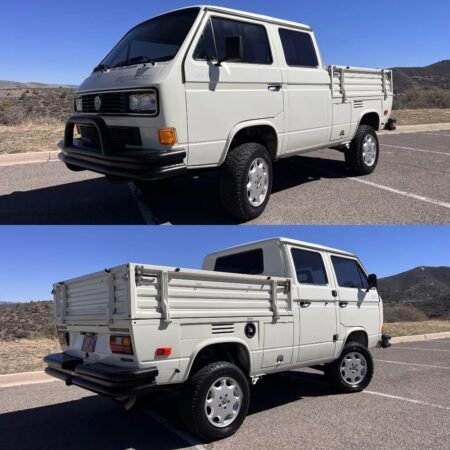 1988 Volkswagen T3 Transporter Doka 4WD double cab truck